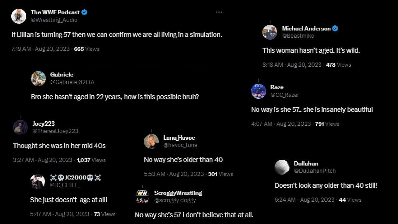 Fans can't believe Lilian Garcia is 57